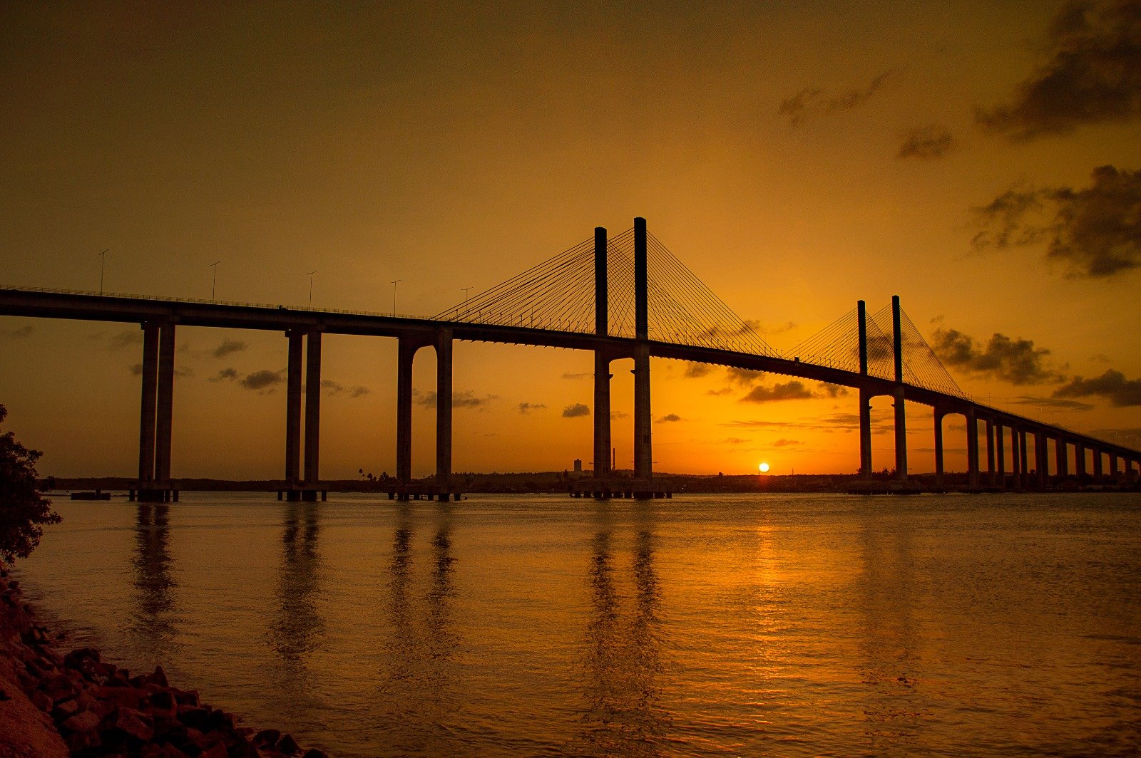 Iate Clube do Natal, Pôr-do-Sol no Rio Potengi, Natal-RN