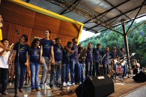 ilha da música no som da mata