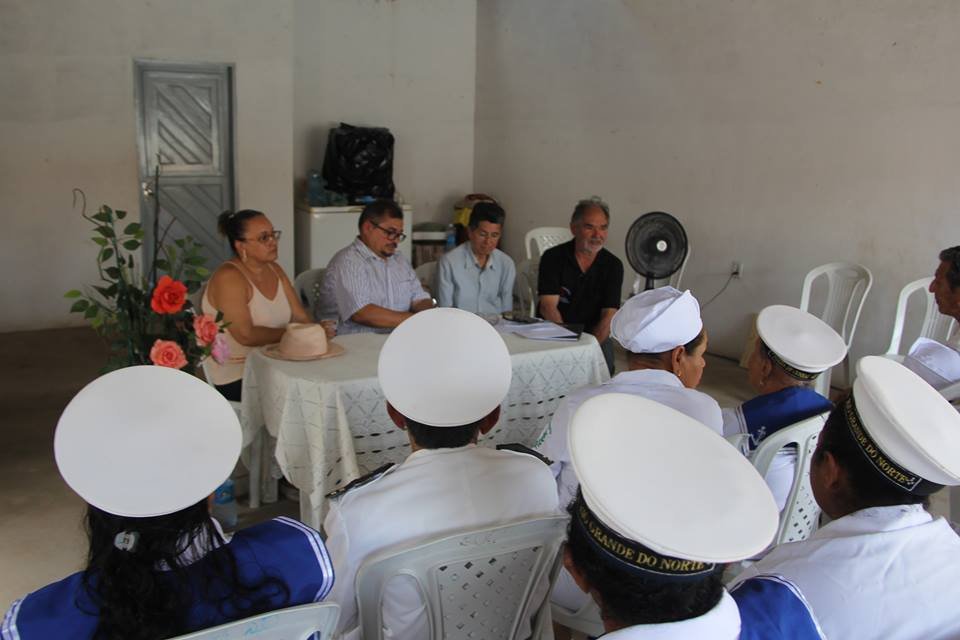 Um dos principais grupos folclóricos do RN, Chegança recebe visita da FJA