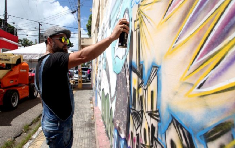 Abertas inscrições para 30 artistas grafitarem o Espaço Ruy Pereira
