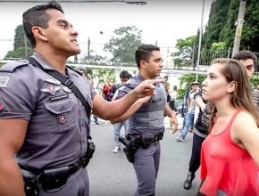 lute como uma menina