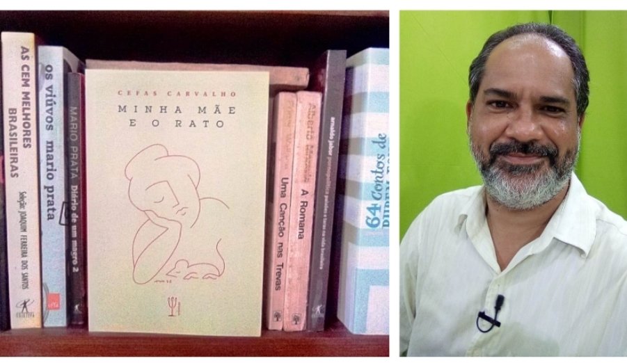 Cefas Carvalho lança livro de crônicas nesta quarta