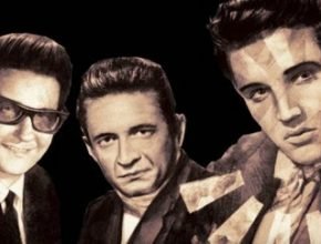 Orbison, Johnny Cash e Elvis Presley