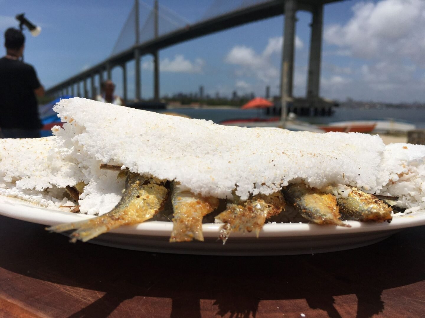 Ginga com Tapioca no Papo de Fogão Raiz