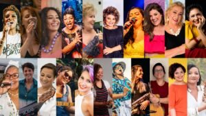 mulheres na roda de samba