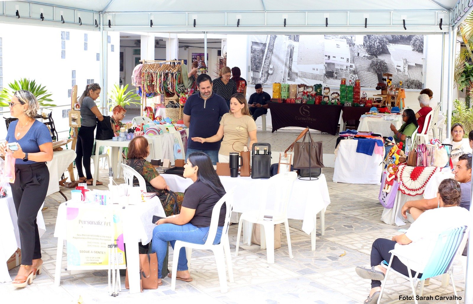 Feira na Câmara reúne artesãos locais com produtos variados e acesso gratuito
