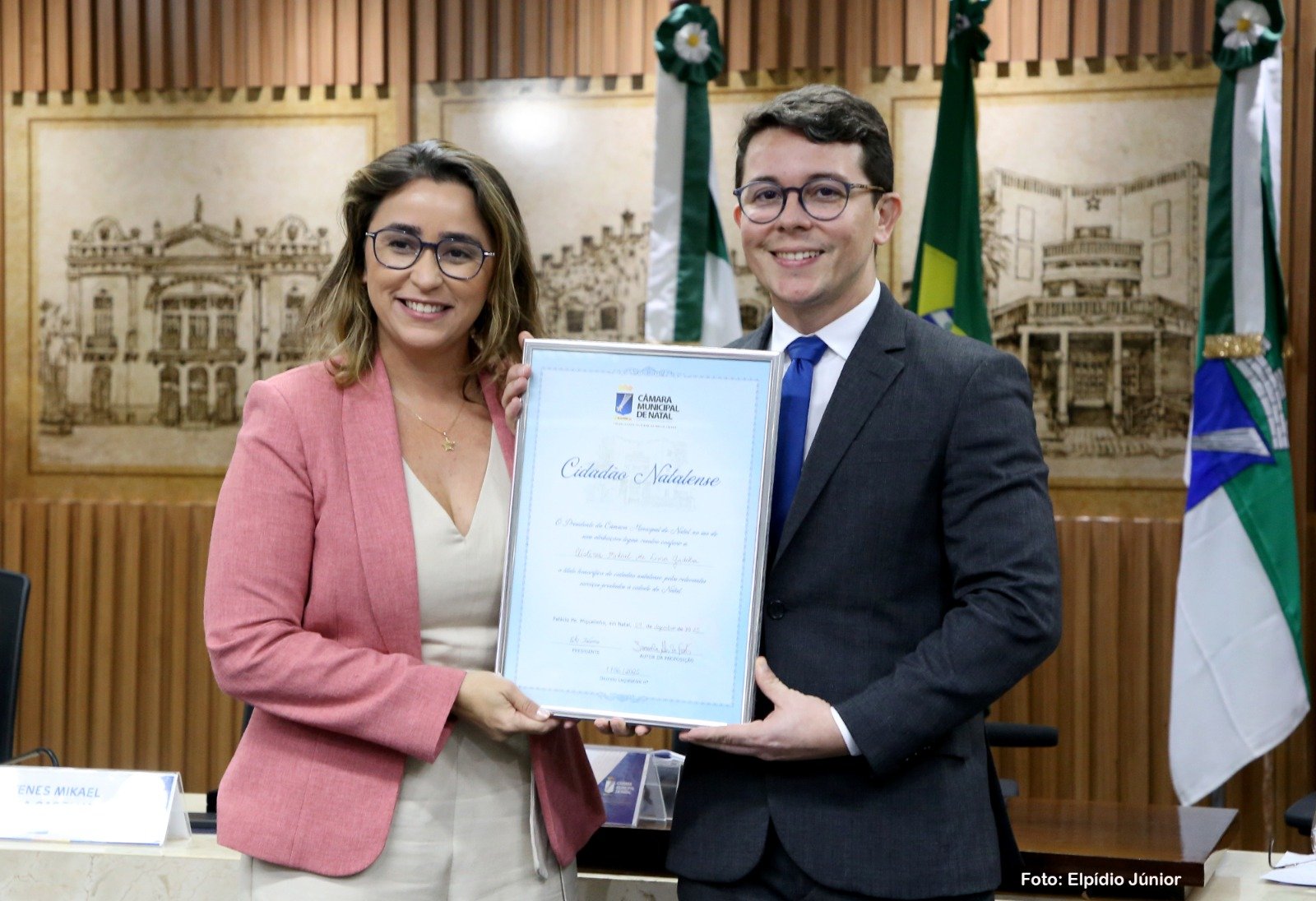 CMN outorga Título de Cidadania e entrega Comenda Marcos Dionísio
