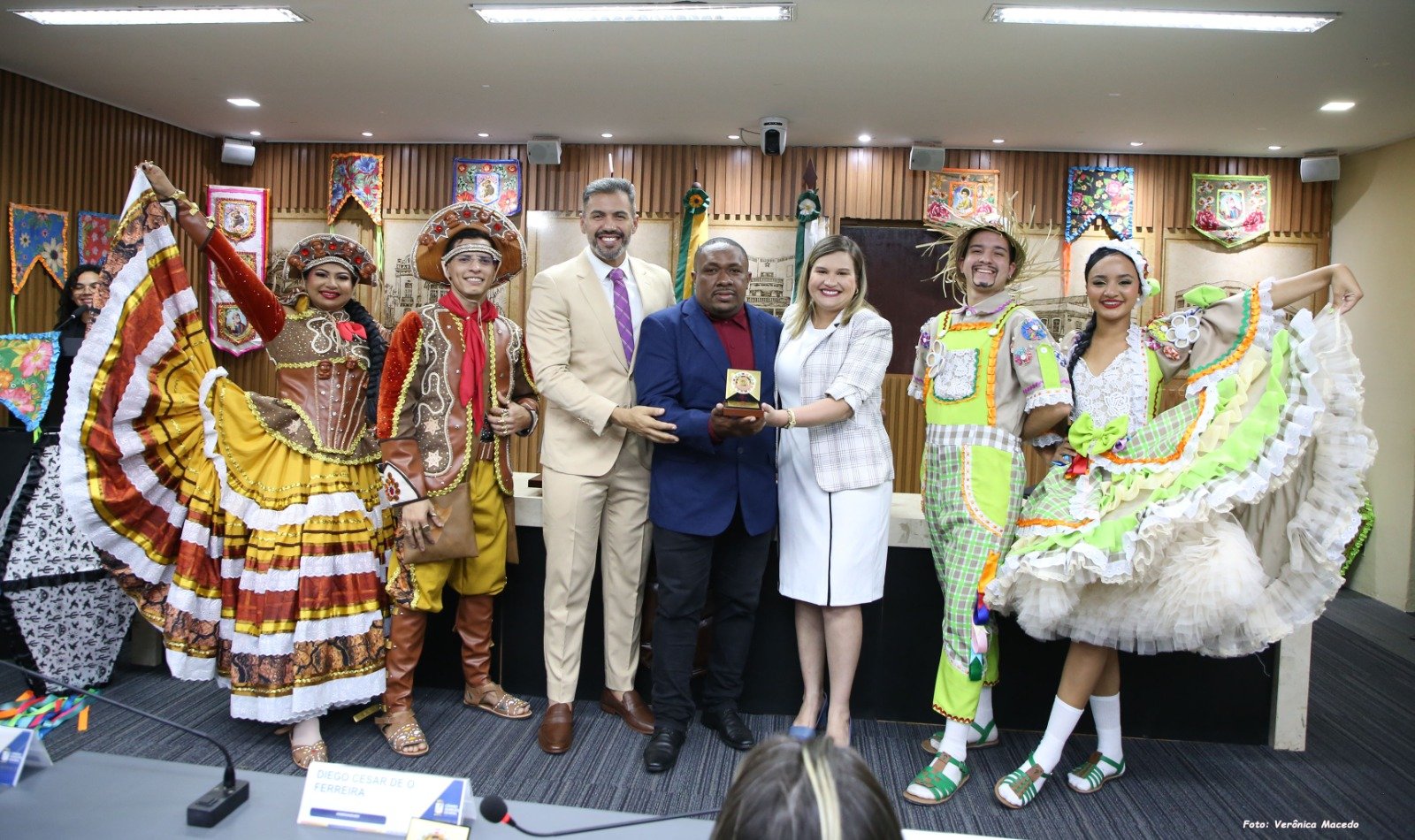 Quadrilhas juninas recebem homenagem na Câmara Municipal de Natal